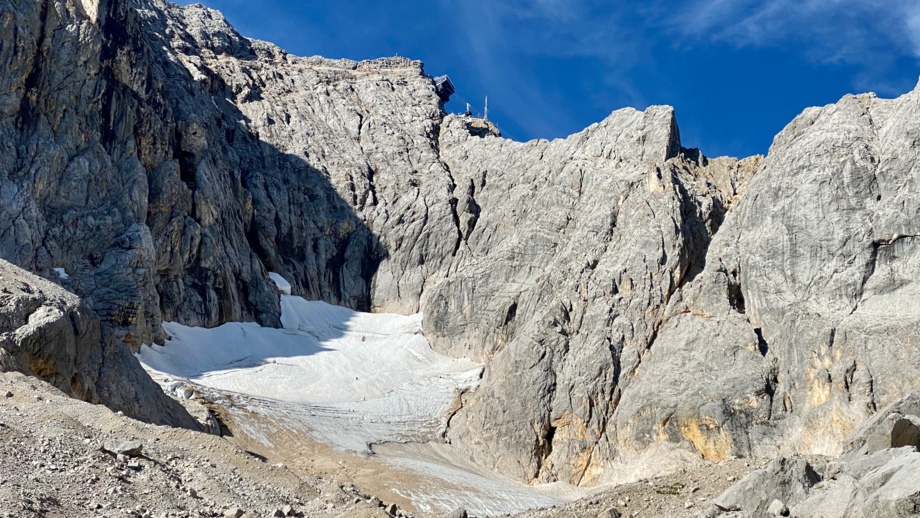 Die Zugspitze, 2962 m an nur einem Tag